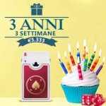 Festeggia il compleanno Voglia di Vincere con bonus 3.333 euro!