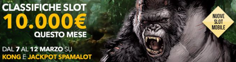 Partecipa alle nuove Classifiche slot di Winga Casino