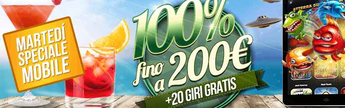 NetBet Casino Mobile giri gratis e bonus