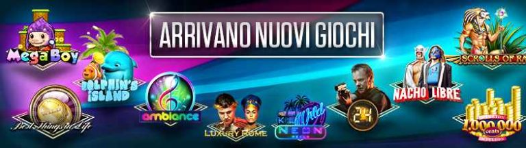 Nuovi giochi in arrivo su NetBet Casino