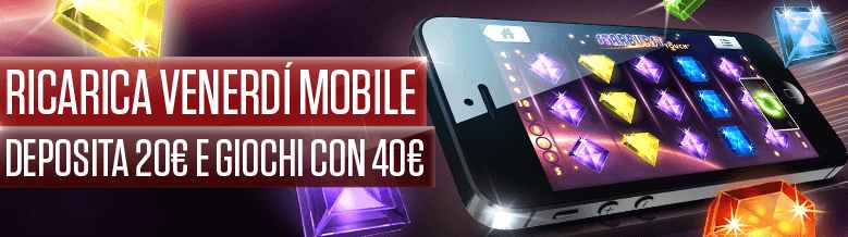 Ricarica Mobile su NetBet Bonus 20€