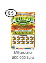 Gratta e Vinci Miliardario Vincita di 500 mila euro Bari